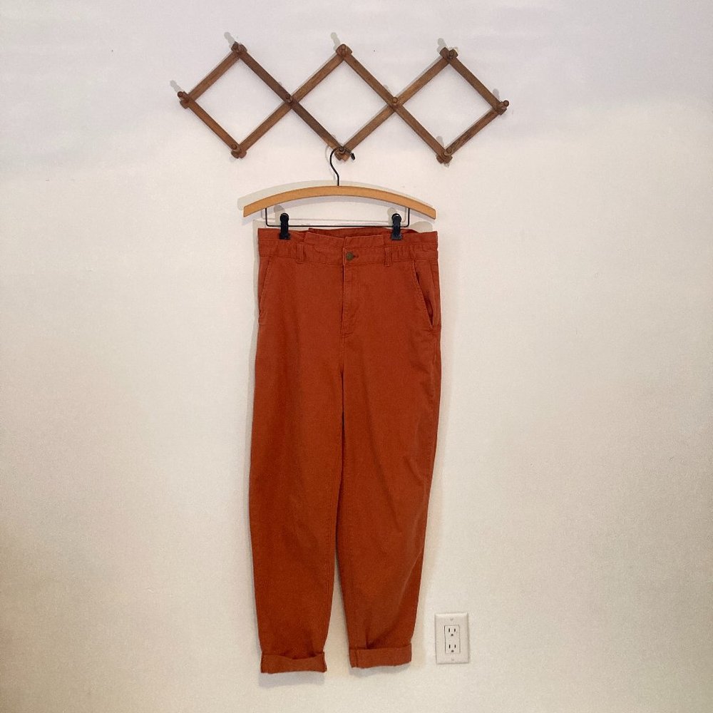 Banana Republic Barrel Pant in Pumpkin Spice